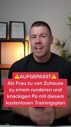 Runderer und Knackiger Po zu Hause: Kostenloser Trainingsplan