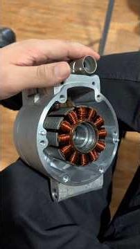 How does the electric air conditioning compressor work?