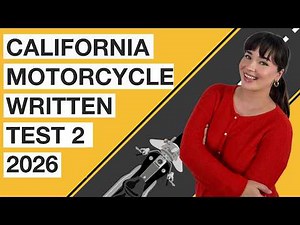 California Motorcycle License Practice Exam 2026 (Round 2)