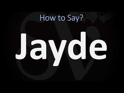 How to Pronounce Jayde? (CORRECTLY)
