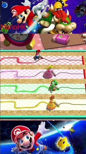 【マリオパーティ4】トレースレース*マリオvsピーチvsヨッシーvsデイジー (COM最強 たつじん) #マリオ #マリオパーティ4 #マリオパーティ#mario