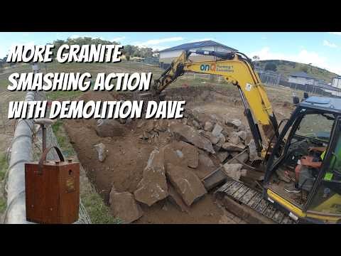 More Granite Smashing action with Demolition Dave