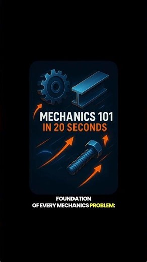 Master FBDs once. Fear mechanics never #FBD #Equilibrium #MechanicalEngineering #Gate2025