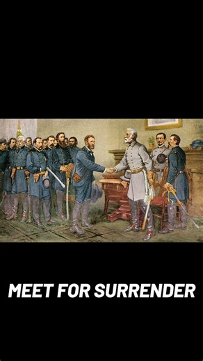 1865 Lee formally surrendered the Army of Northern Virginia to Ulysses S. Grant #history #civilwar