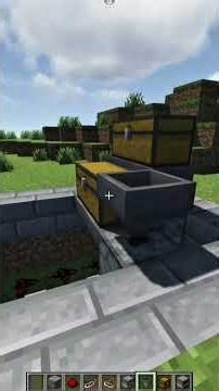 How to make charcoal farm in Minecraft #shorts