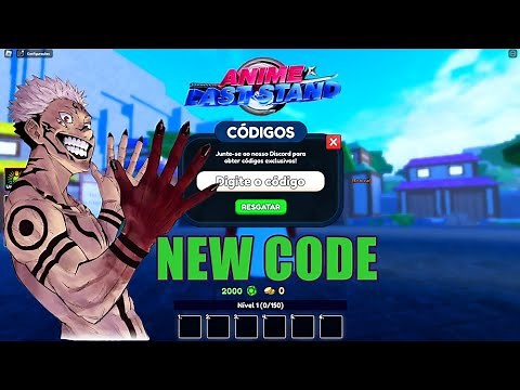 TODOS OS NOVOS CÓDIGOS ANIME LAST STAND ROBLOX