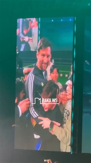 79K views · 2.2K reactions | ES CINE  La música de #RockyBalboa y rodeado del amor de los niños, GRAN momento de Leo #Messi en #Azerbaiján.  IG/baku.ws_official | SportsCenter ESPN | Facebook