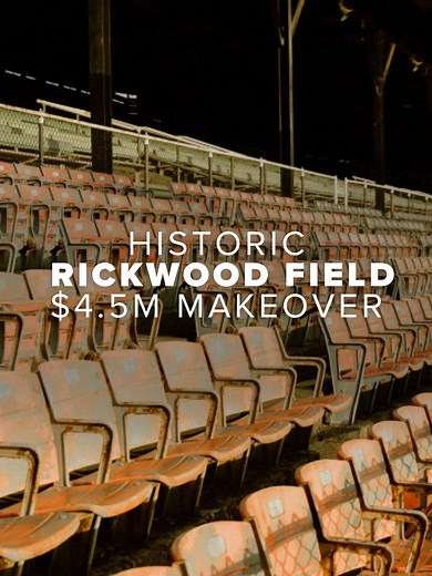 Built in 1910, the stadium now features new grass, expanded dugouts, and updated drainage systems 🌱 and MLB has preserved its historic charm, maintaining the manual scoreboard and vintage-style outfield signs 🕰️ @tyler.m.webb #rickwoodfield #negroleague #mlb #birminghamalabama #birminghambarons #williemays #baseball