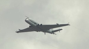 Once envisaged to provide the RAF's maritime patrol capability well into the 21st century, the troubled Nimrod MRA.4 project was ultimately axed shortly before completion. Here, the prototype aircraft is seen making its final public appearance at the Jersey International Air Display 2010, just weeks before the project ended. | PlanesTV.com