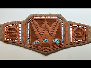 DIY Eco Friendly WWE Championship