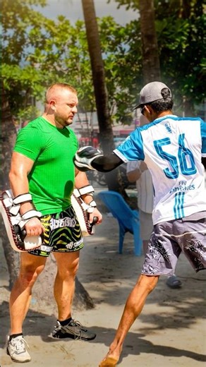 Muay thai PRANK Turned Into a REAL Challenge