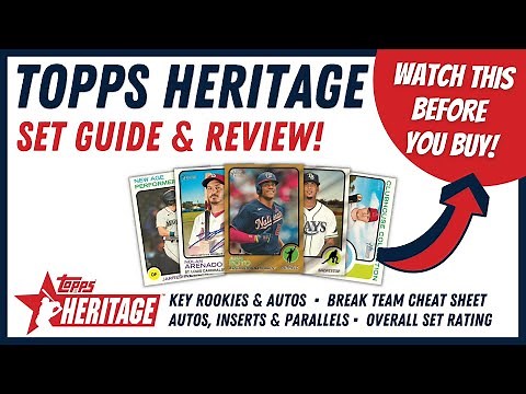 2022 Topps Heritage Review & Set Guide: Watch This BEFORE You Buy!