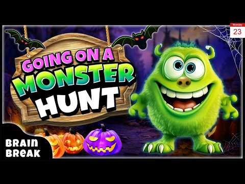 Going on a Monster Hunt | Brain Break | Dance Song for Kids | Danny Go