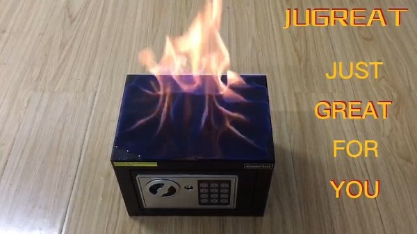Watch JUGREAT Fire Resistant Money Safe Box on Amazon Live