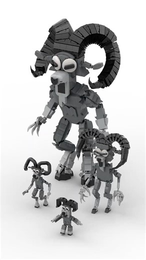 LEGO 99 Nights in the Forest: The Ram (Noob/Pro/Hacker/GOD)