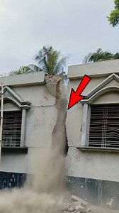 7.8M views · 76K reactions | নতুন বাড়ি হঠাৎ ভেঙ্গে পড়ল  #buildingcollapse | Ok Faruk 01 | Facebook