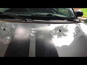 Opening and fixing a broken 2010 Mini Cooper hood latch