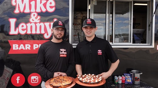 New Lakeville food truck slinging bar pizza. How they do it