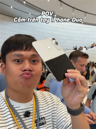 POV: iPhone gập đầu tiên của Apple - iPhone Duo #schannel | iphone