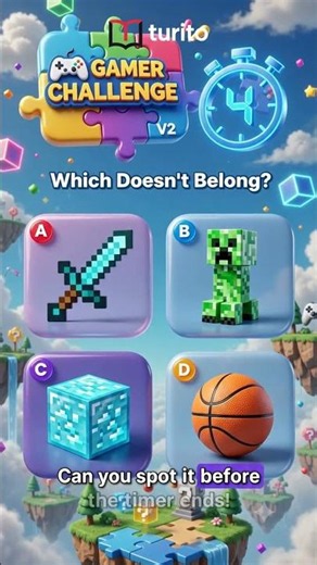 🎮🧠 Think Fast, Gamers Can You Spot the Odd One Out? 👀🔥