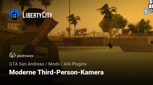 Moderne Third-Person-Kamera für GTA San Andreas
