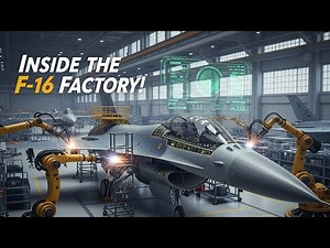 Inside a Fighter Jet Factory: How the F-16 Is Built Step-by-Step