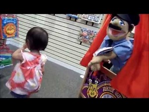 Melissa & Doug Store Tour -- Huge Kid's Toys Selection || Puppet Time Theater Show