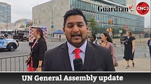 GML's Political Editor, Akash Samaroo, is currently at the UN General Assembly (UNGA 80), which is being held in New York City. He brings us a round-up of what has taken place so far, as well as what else we can expect in the coming days. Video by Neil Romain. | CNC3 Television, Trinidad and Tobago
