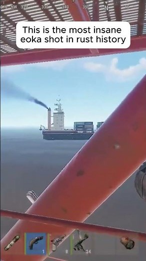 This is the most insane eoka shot in rust history