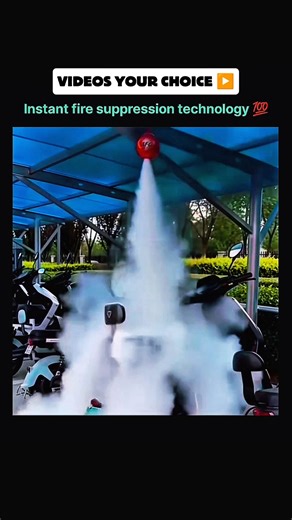 E-Scooter Fire? This Instant Fire Suppression Tech Saved It! 🔥⚡