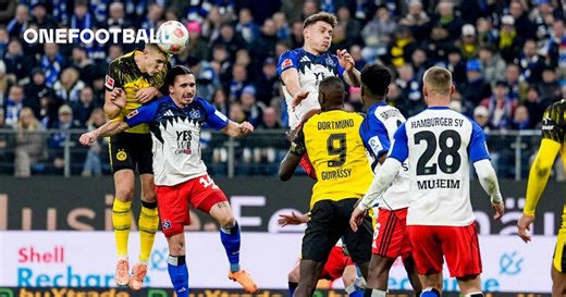1-1 in Hamburg – BVB concede last-minute equaliser