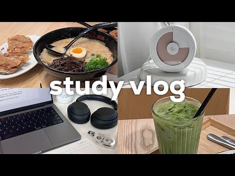 72hr study vlog📓 cramming for my final exams, cute timer motivation, burn out + kard concert!