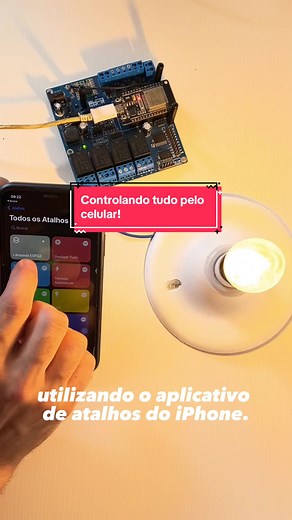 Automação Residencial com iPhone e SP32
