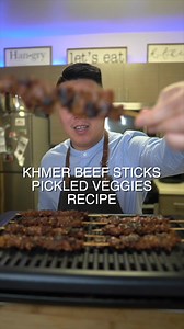 18K views · 226 reactions | Khmer Grilled Lemongrass BBQ Beef Skewers...