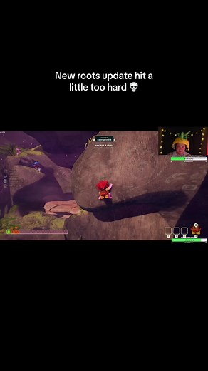 I guess this is what happens after being chased by 3 zombies and a hoard of bugs 🤧@🔪AGGRO CRAB🦀 love the new update 🫣 #peak #roots #aggrocrab #zombies #peakclips