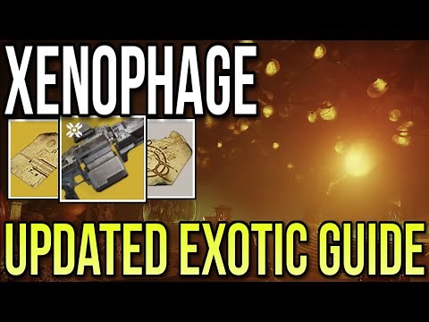 HOW TO GET THE XENOPHAGE EXOTIC MACHINE GUN IN 2023! EASY UPDATED JOURNEY EXOTIC GUIDE! [Destiny 2]