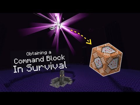 Crafting a Command Block from a Dragon Egg?! | UniversIO #8