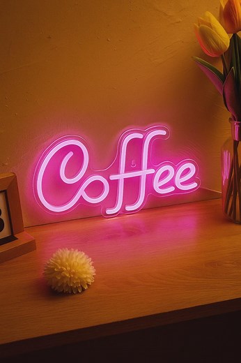 Coffee Neon Sign - Business Neon Signs - Cafe Shop - Neon Light Sign - Coffee & Bakery Neon Sign - Neon Cafe Decor. - Etsy