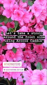 A quick stroll through the front nine at the Masters Tournament using Arccos Caddie. Take a look at how a 5 handicap would fare from the back tees. | Arccos Golf