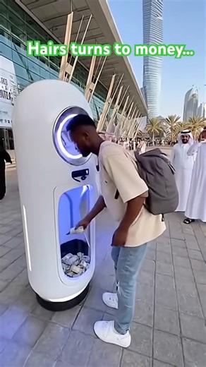 Hairs turns to money #memes #robot #funny #vr #electronicmusic #music #viral #trending #deephouse