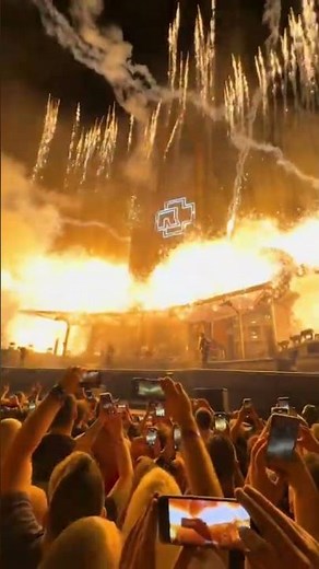 The Kings of Pyrotechnics 🔥 | Epic Fire Show at Rammstein Concert Serbia