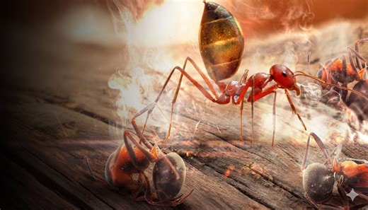 Why these ants turn their bodies into weapons