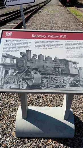 No 15 at Steam Town #trains #railroad #steamlocomotive | Big Trains