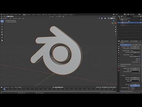 Tutorial logo blender