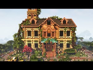 CINEMATIC MINECRAFT: Abandoned Overgrown Mansion