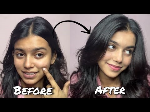 No makeup makeup look 🤫 #littleanushkavlogs