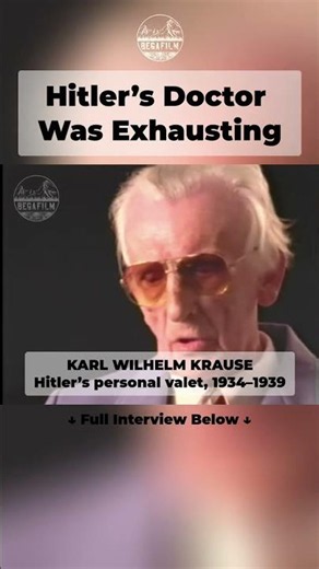 Hitler's Doctor Was a Comical, Exhausting Child!