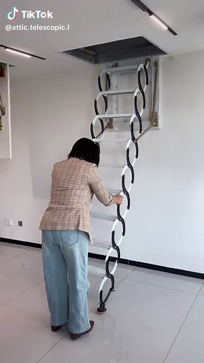 Discover Space-Saving Wall Mounted Telescopic Stairs