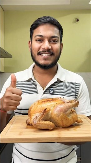 Full Chicken Roast in Oven | Juicy & Crispy Whole Chicken Recipe | Easy Home Style Roast