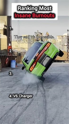Ranking Most Insane Burnouts